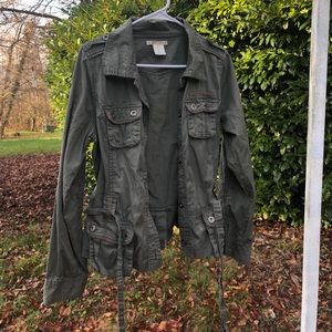 *SOLD* Army Olive Jacket